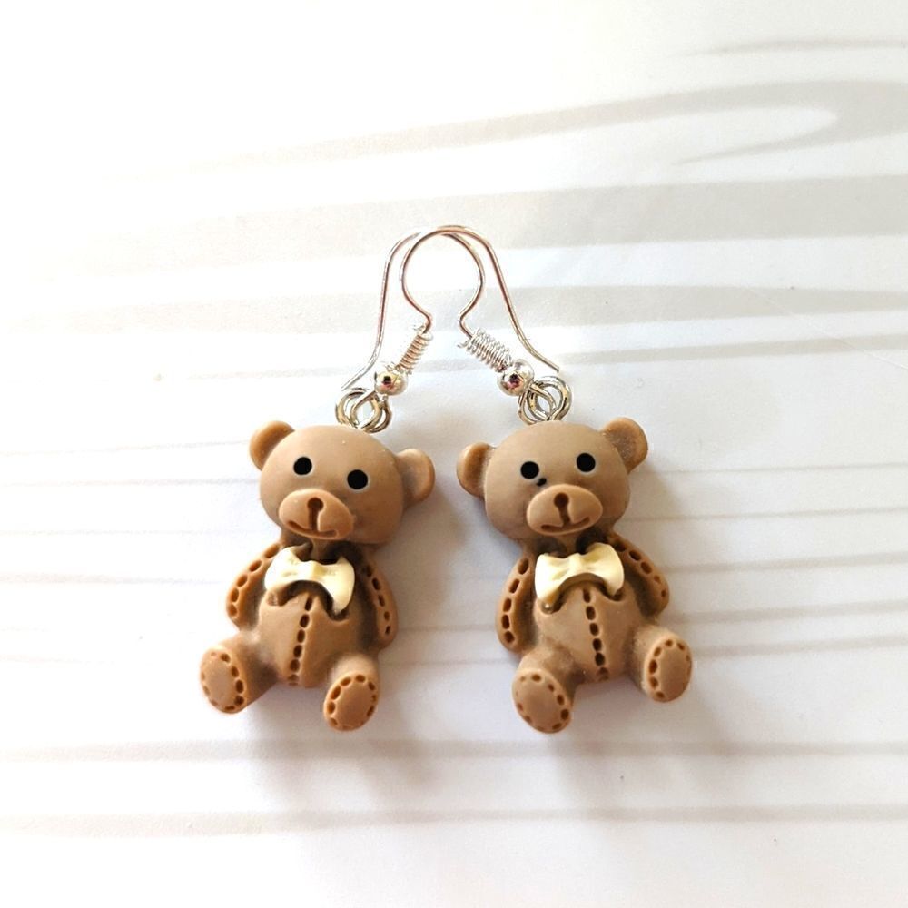 Teddy Bear Earrings